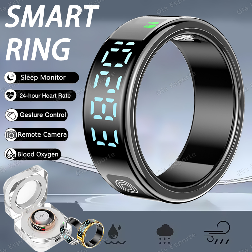 Young Men'S Accessories - Anillo inteligente SR08 con caja de