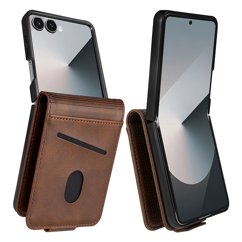 Phone Wallet Combo - Funda de cuero con ranuras para