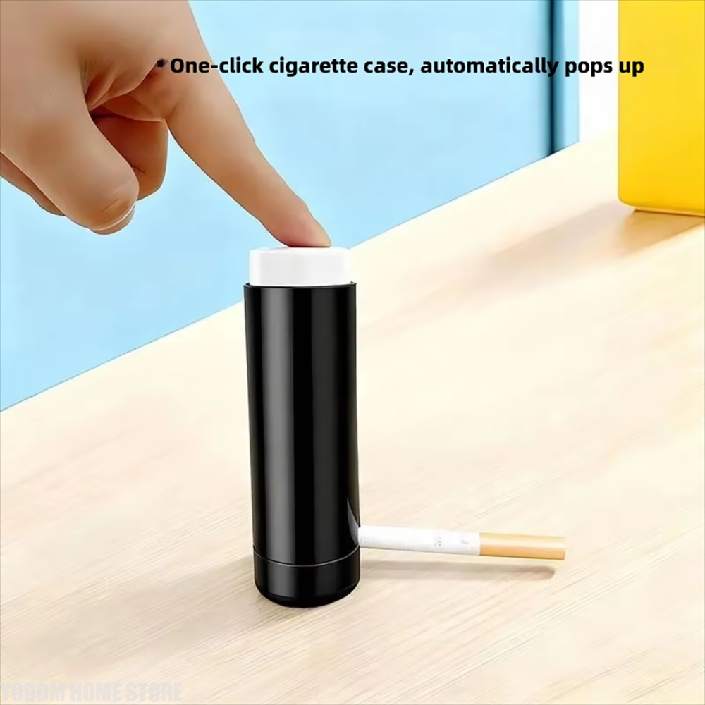 Men Accessories Gadgets - Estuche para Cigarrillos Automático con Apertura