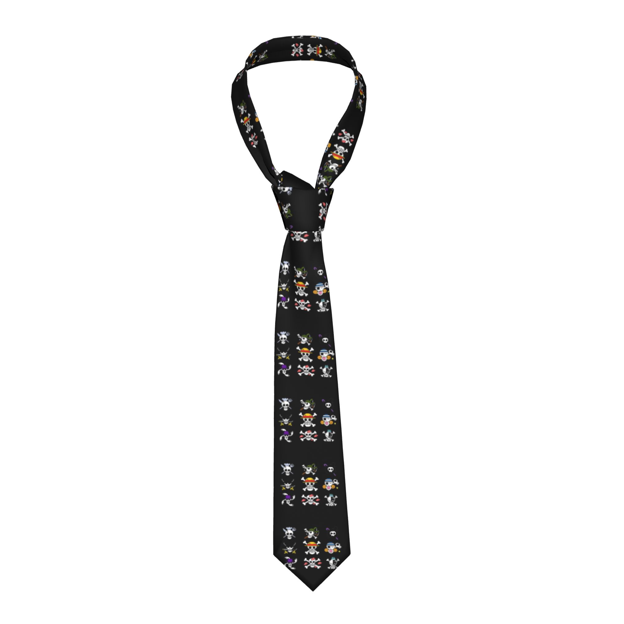 Men Accessories Logo - Corbata con Logotipo de Bandera Pirata,