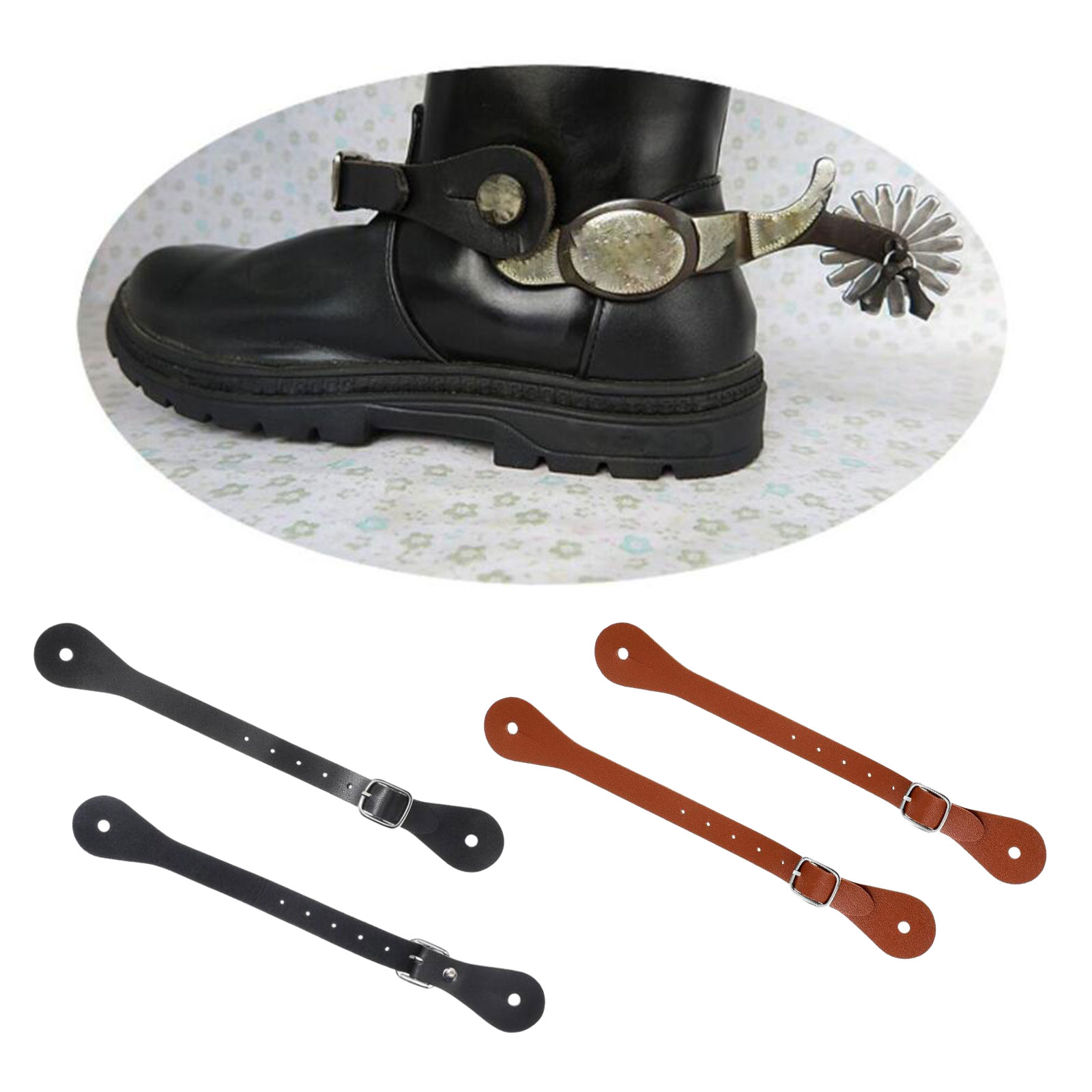 Men'S Accessories Premium - Paquete de 2 correas para botas
