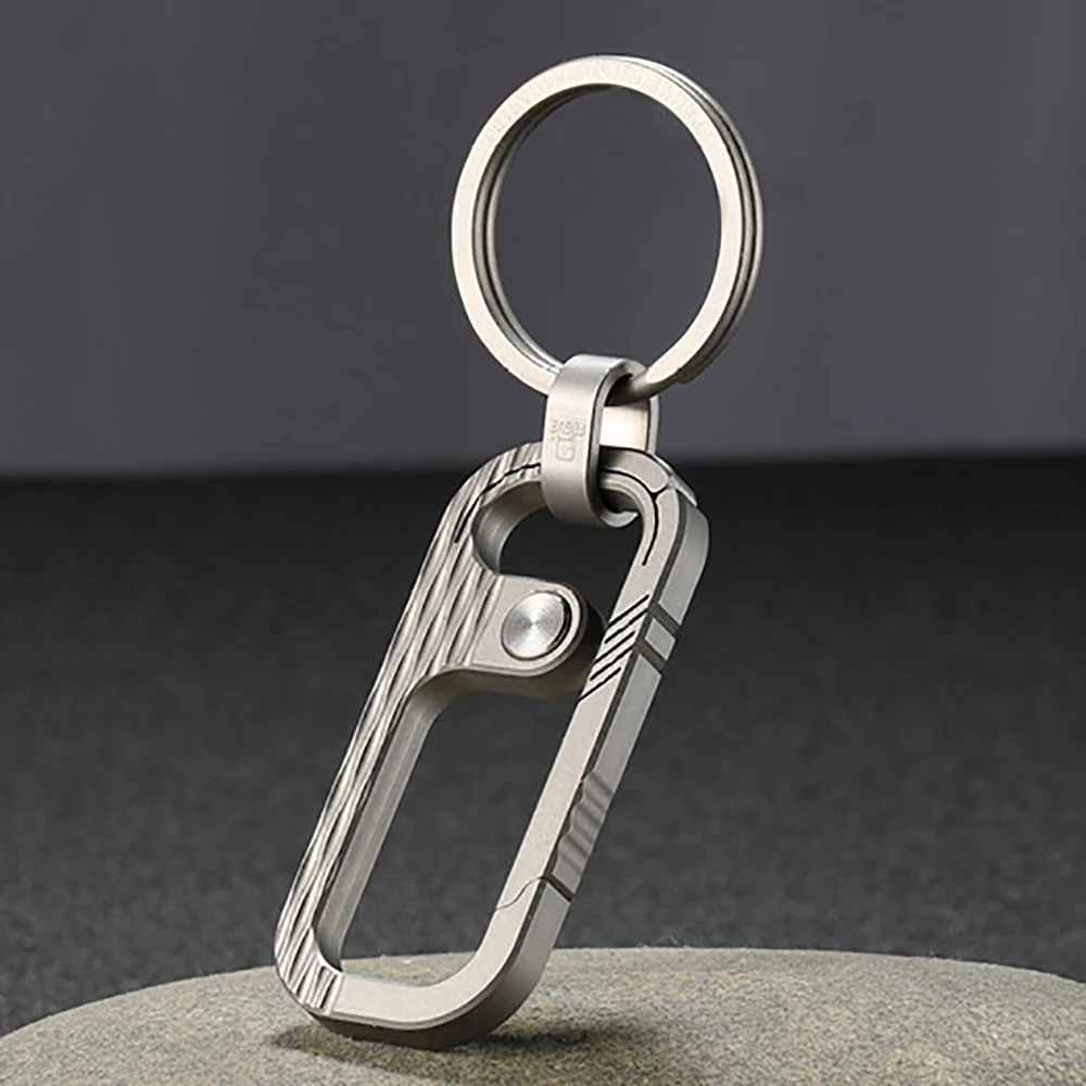 Men'S Accessories Premium - LLavero de coche de titanio de
