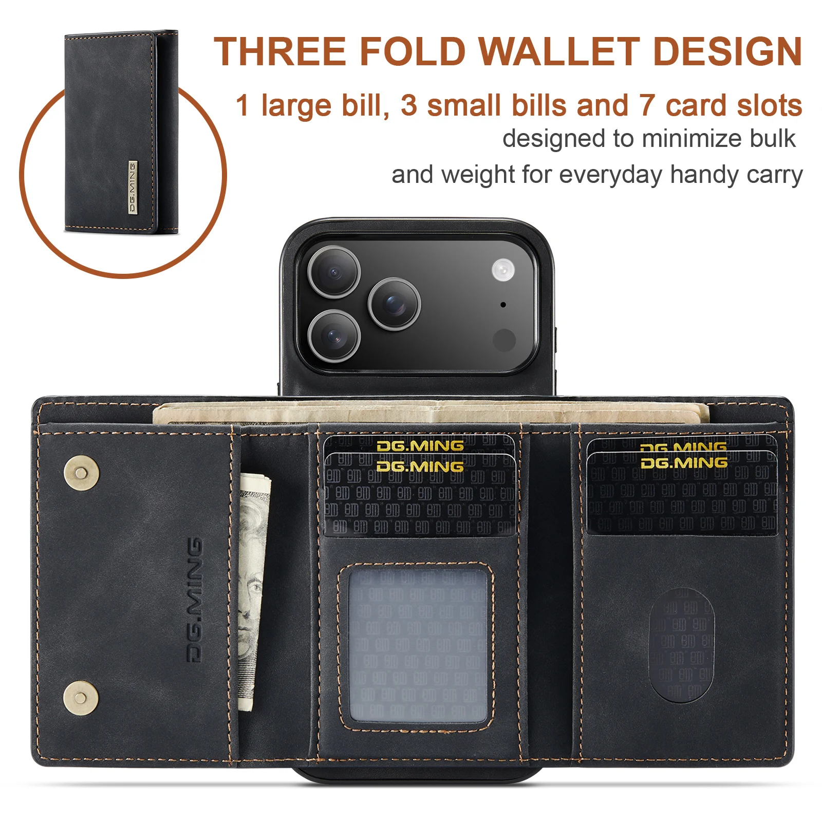 Para el nuevo IPhone 17 Pro Ma - Phone Wallet Combo reseña y precio