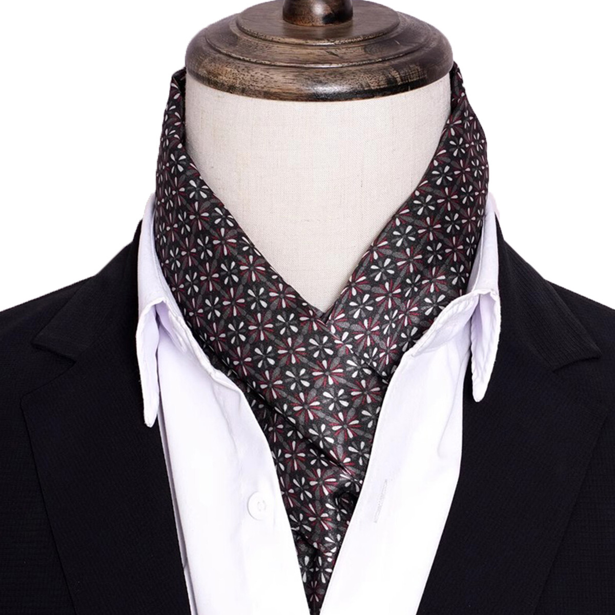 Nueva bufanda de seda a rayas  - Men'S Accessories Premium reseña y precio