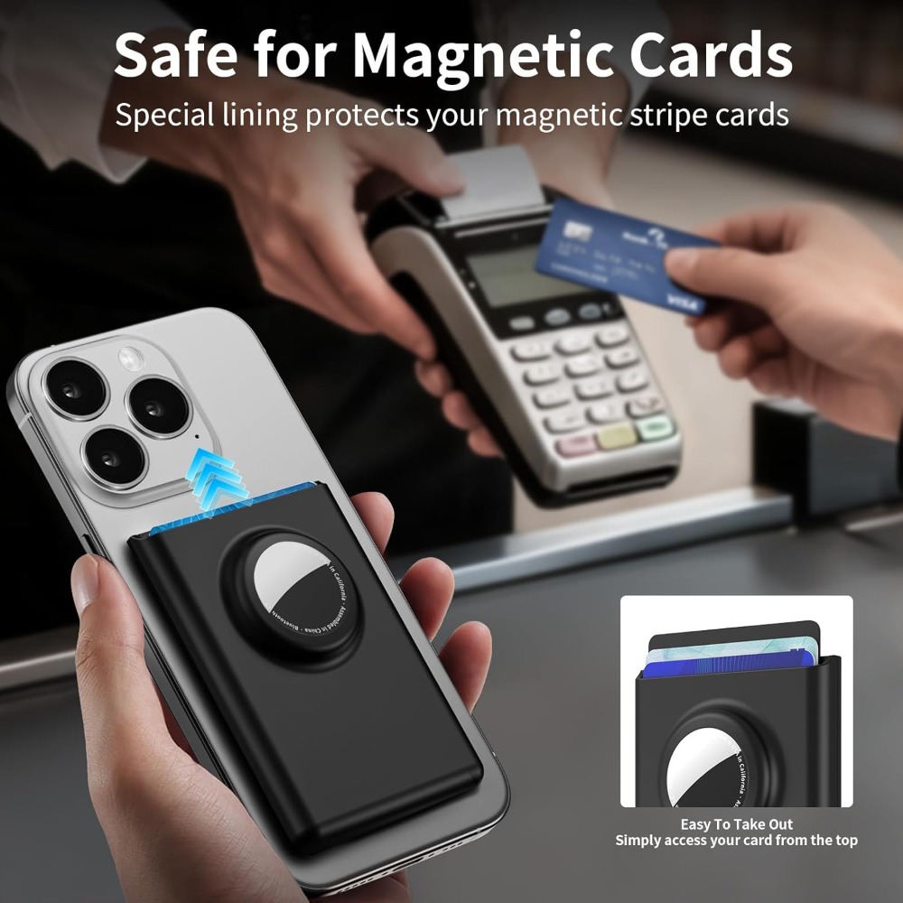 Soporte magnético para tarjeta - Phone Wallet Combo reseña y precio