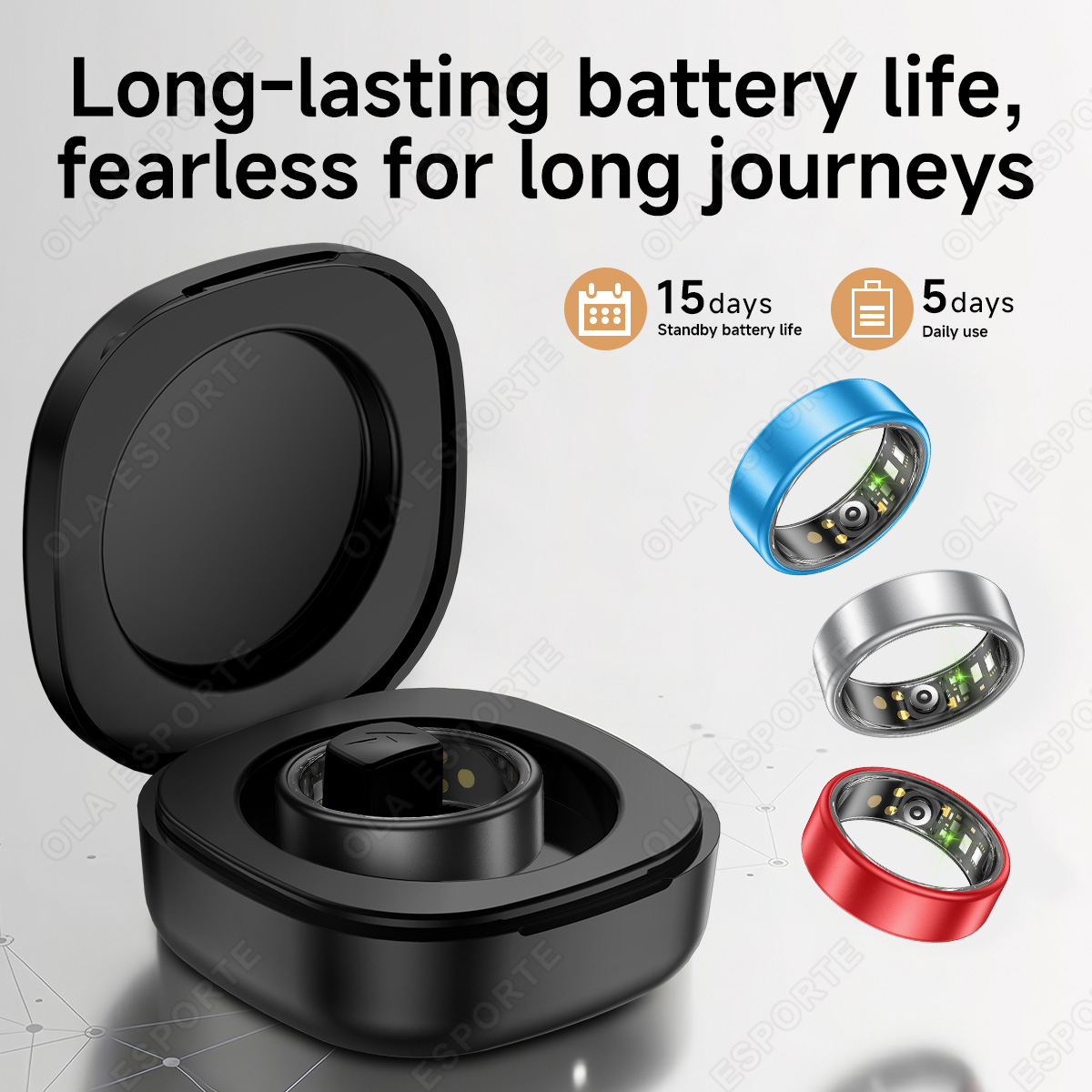 Nuevo Anillo Inteligente con E - Young Men'S Accessories reseña y precio