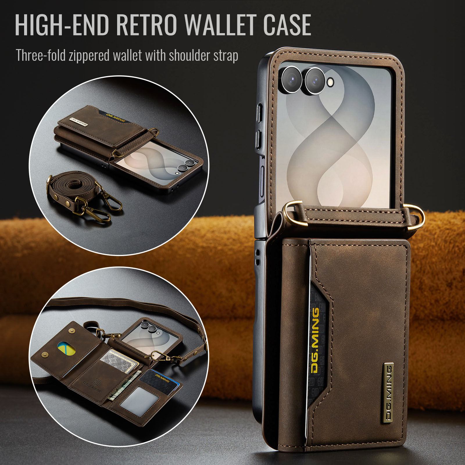 Funda de Cuero Tipo Cartera co - Phone Wallet Combo reseña y precio