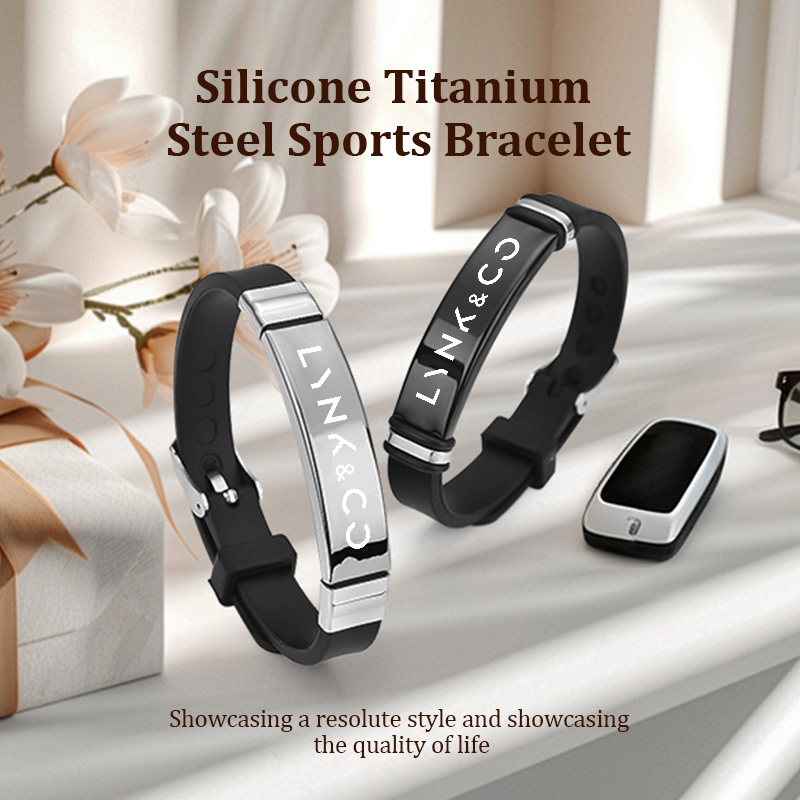 Pulsera de eslabones de acero  - Men Accessories Logo reseña y precio