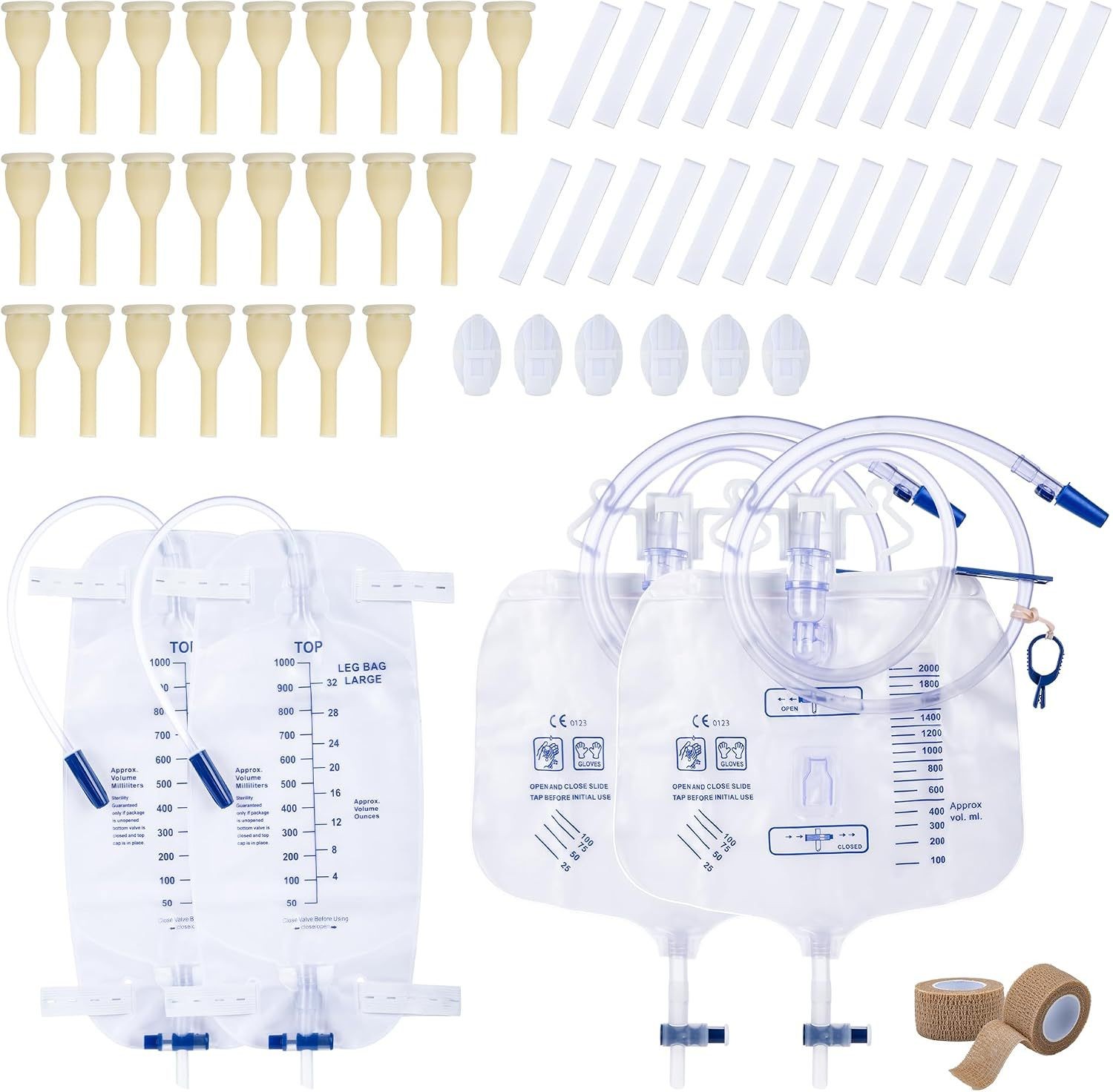 Juego de 34 Condones Externos  - Men Accessories Combo Set reseña y precio