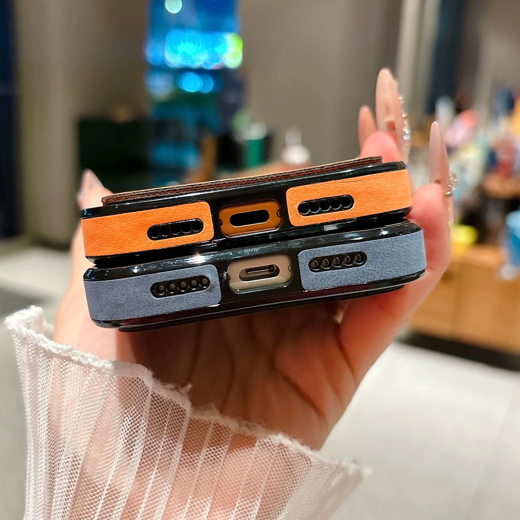 Funda de teléfono de piel de a - Phone Wallet Combo reseña y precio