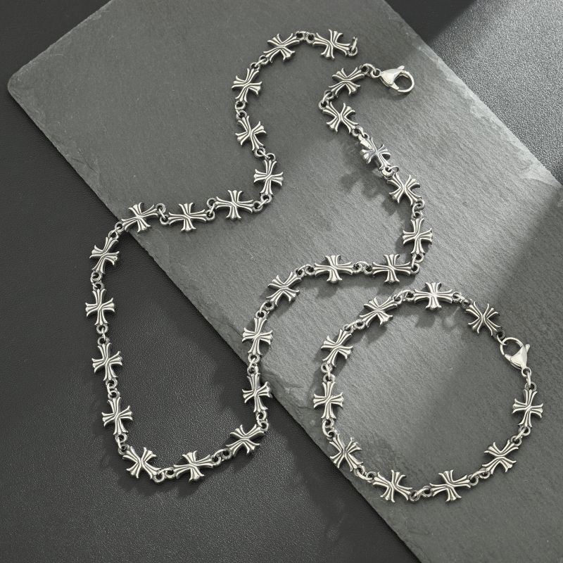 Cadena Punk con collar cruzado - Men'S Accessories Premium reseña y precio