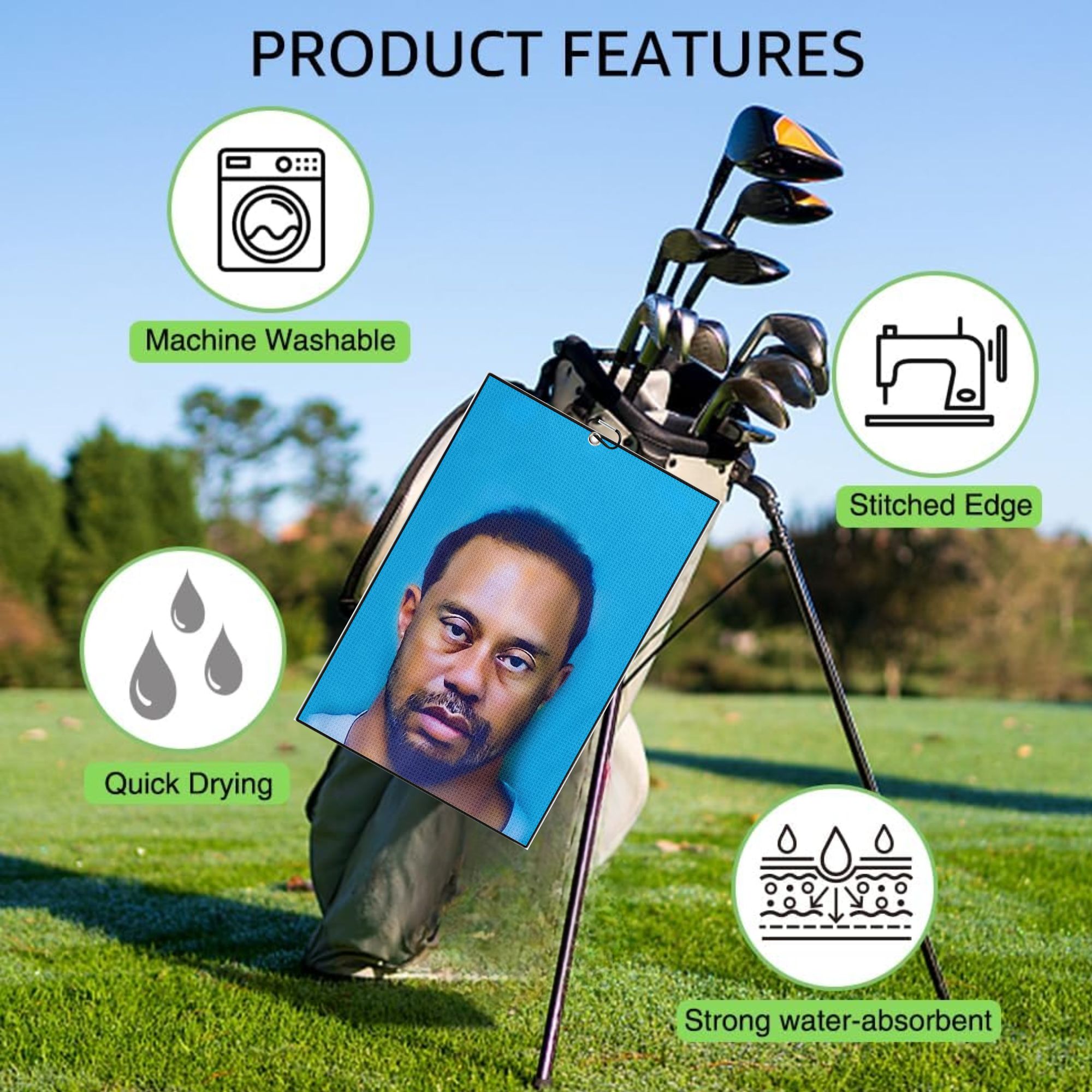 Paquete de 2 Toallas de Golf D - Men'S Accessories Premium reseña y precio