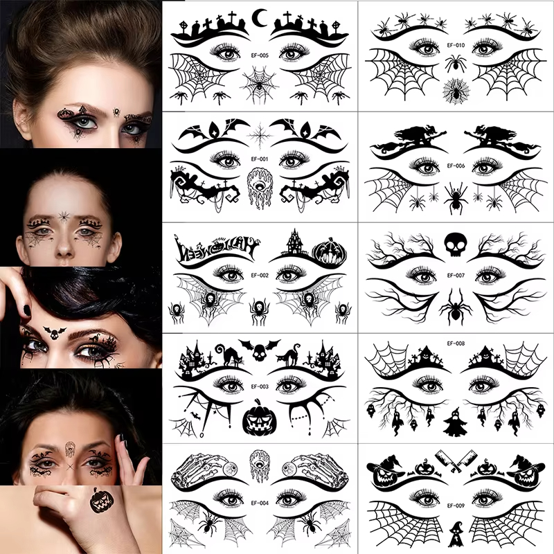Juego de 10 tatuajes temporale - Men Accessories Combo Set reseña y precio