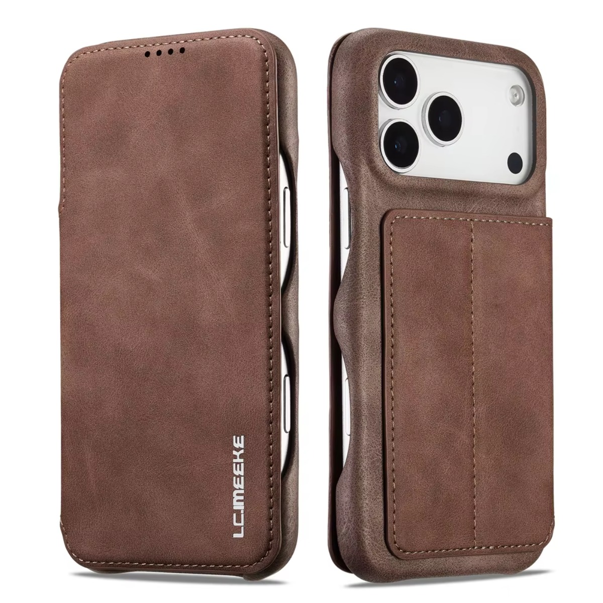 Funda de cuero con tapa magnét - Phone Wallet Combo reseña y precio