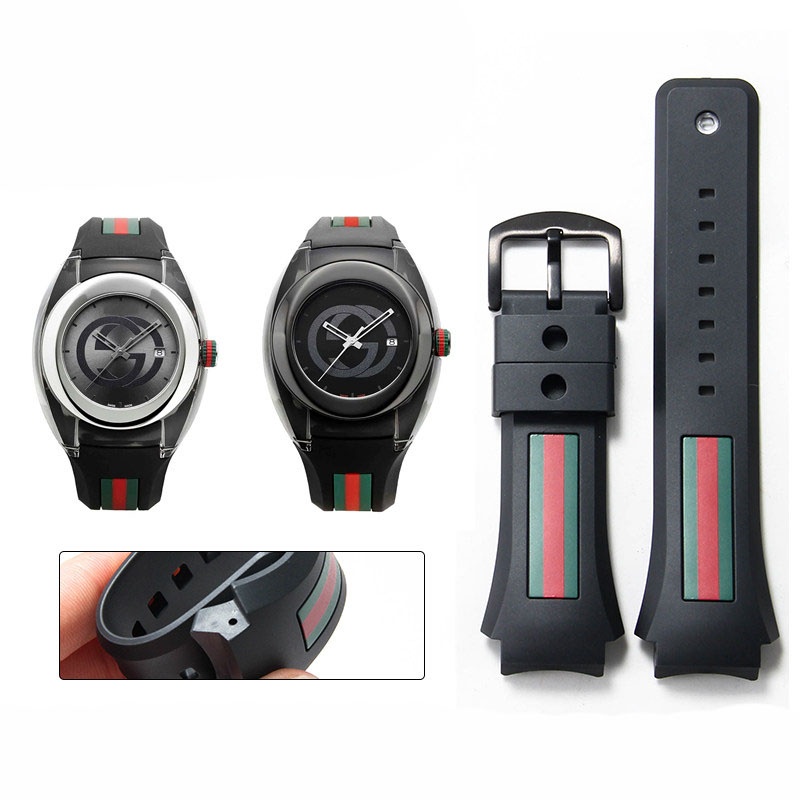 Correa de reloj de goma para G - Men'S Accessories Gucci reseña y precio
