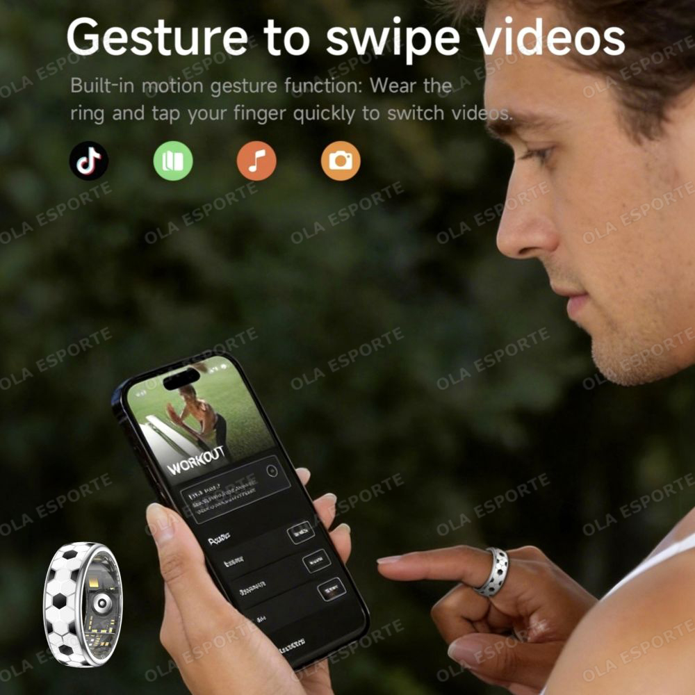 NUEVO Anillo Inteligente con A - Young Men'S Accessories reseña y precio