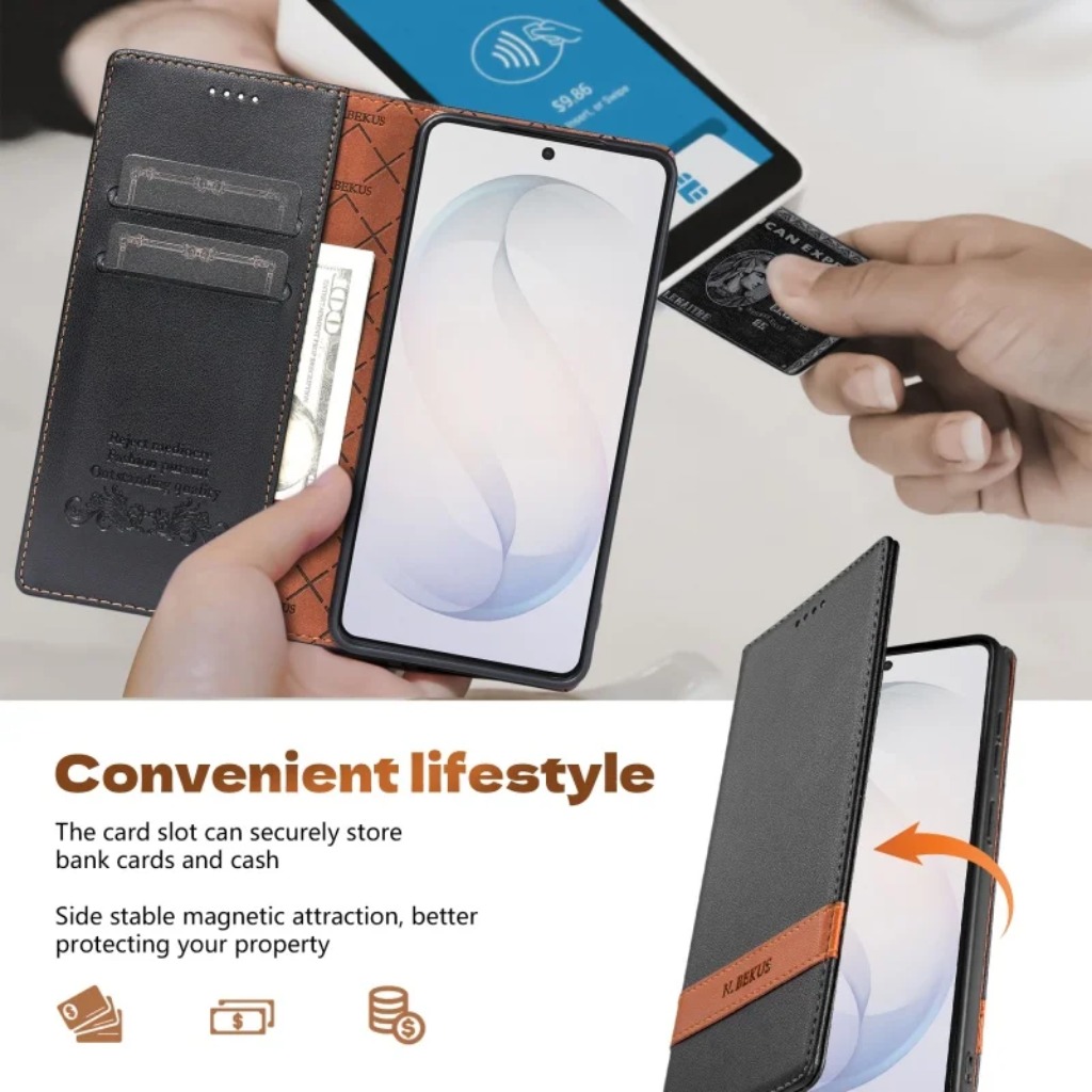 Funda tipo cartera con bloqueo - Phone Wallet Combo reseña y precio