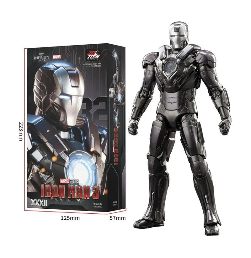 ZD Toys Los Vengadores Iron Ma - Men Accessories Mk reseña y precio