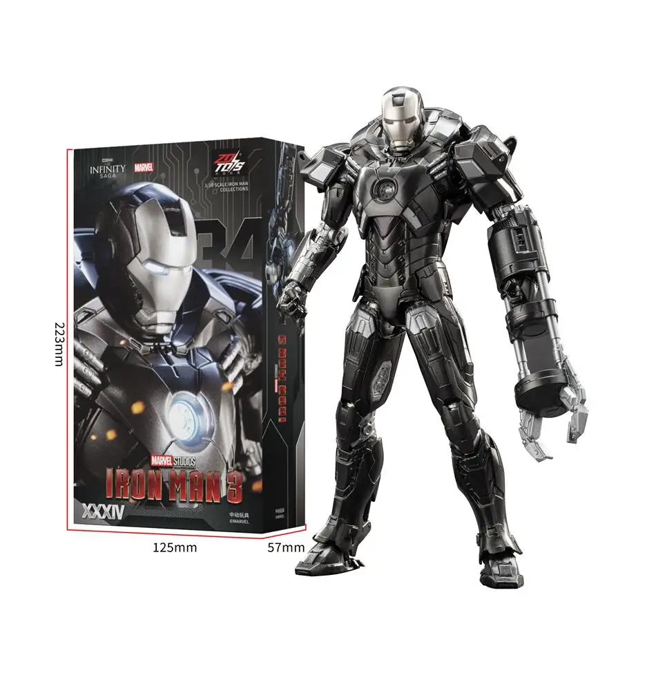 ZD Toys Los Vengadores Iron Ma - Men Accessories Mk reseña y precio
