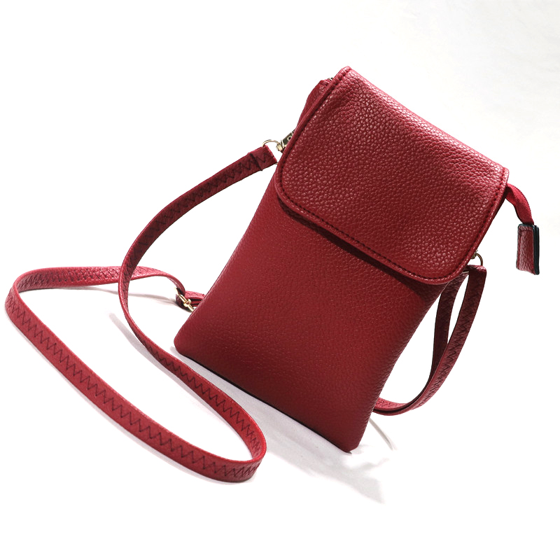 Bolso bandolera de cuero para  - Phone Wallet Combo reseña y precio