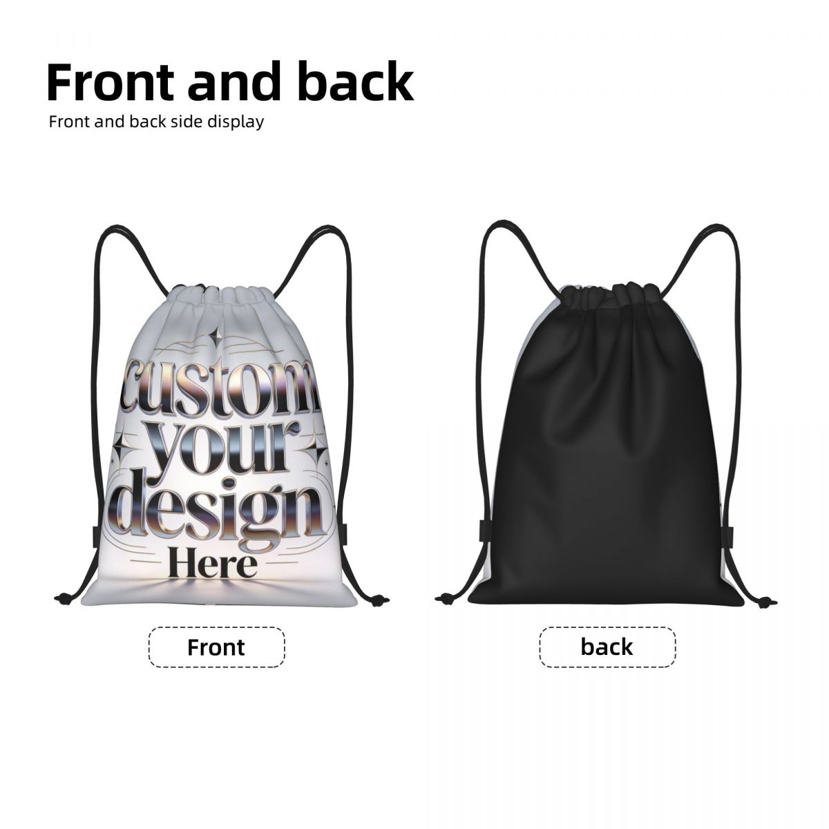 Mochilas con cordón y logotipo - Men Accessories Logo reseña y precio