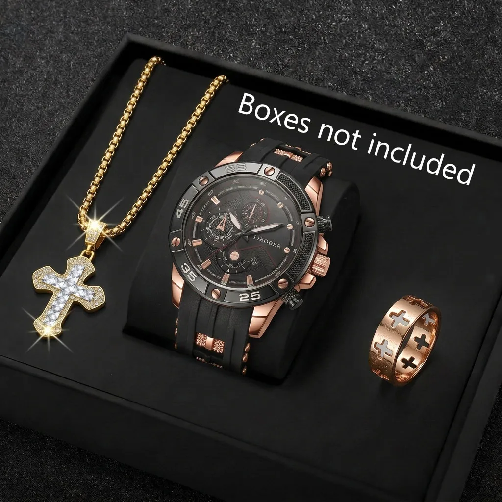 Juego de 3 Relojes Deportivos  - Men Accessories Gadgets reseña y precio