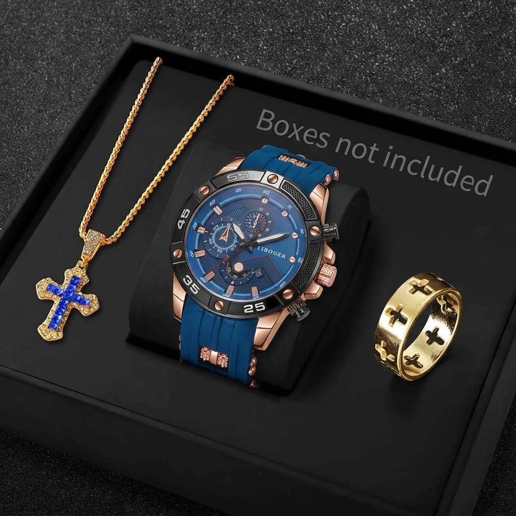 Juego de 3 Relojes Deportivos  - Men Accessories Gadgets reseña y precio