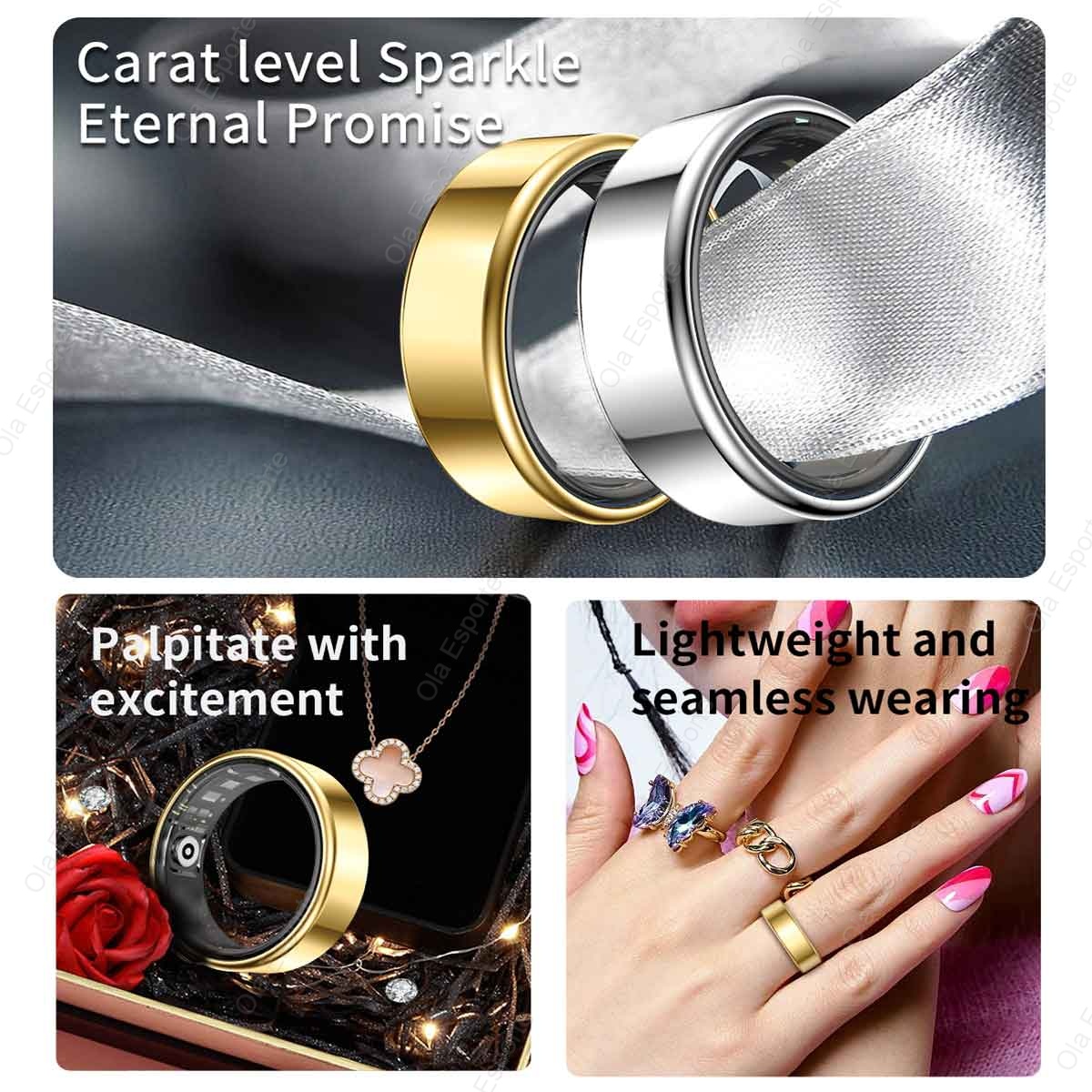 Nuevo anillo inteligente multi - Young Men'S Accessories reseña y precio