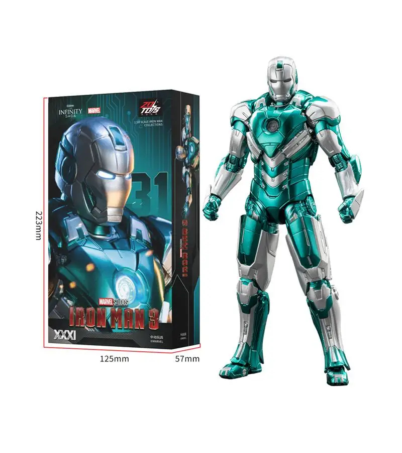 ZD Toys Los Vengadores Iron Ma - Men Accessories Mk reseña y precio